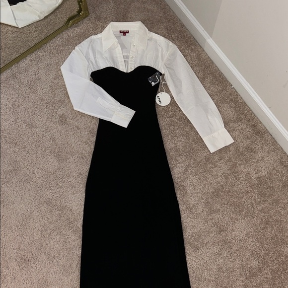 STAUD long dress. XS - Picture 1 of 17